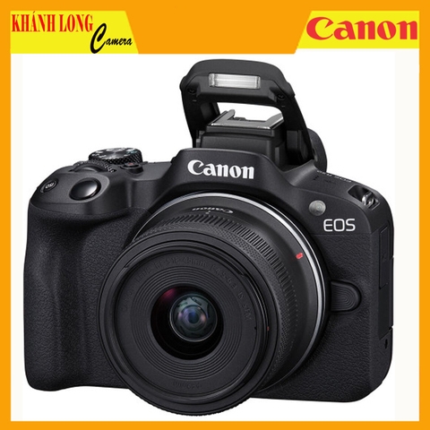 Canon EOS R50 (Black) + Lens RF-S 18-45mm - Chính Hãng LBM