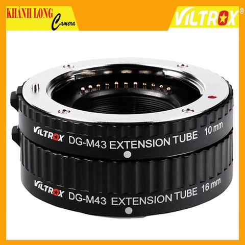 Ngàm Chuyển Viltrox DG-M43 autofocus Macro Extension Tube Set for Micro Four Thirds