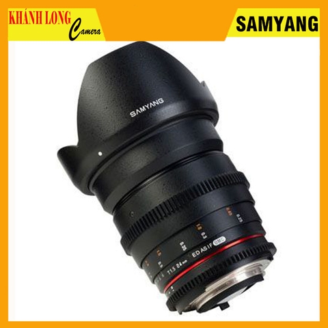 Samyang 24mm T1.5 VDSLR II - Chính hãng