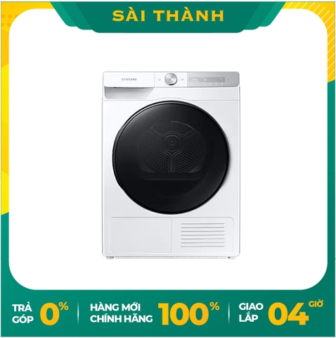 Máy sấy bơm nhiệt Samsung 9kg DV90T7240BH/SV