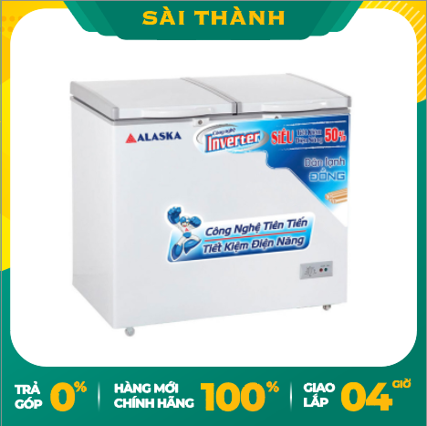 Tủ đông Alaska Inverter 400 lít BD 400CI