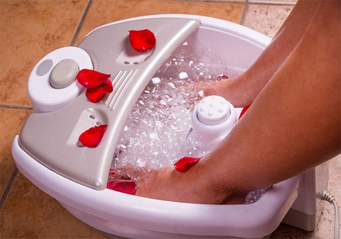 Những lưu ý khi sử dụng bồn ngâm chân