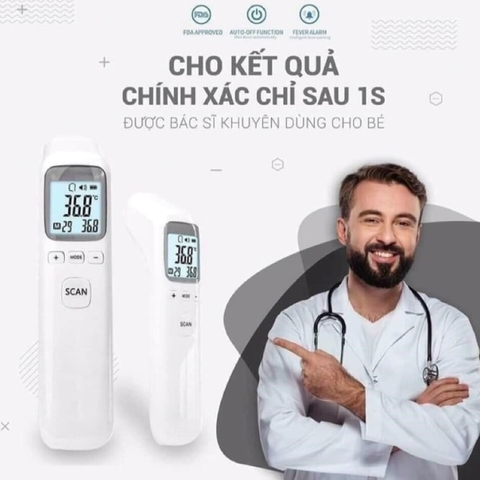 Tổng hợp tất cả những điều cần biết về nhiệt kế hồng ngoại đo trán