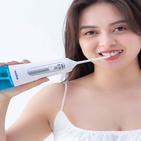 Máy tăm nước sóng siêu âm dùng pin chất lượng nhất hiện nay