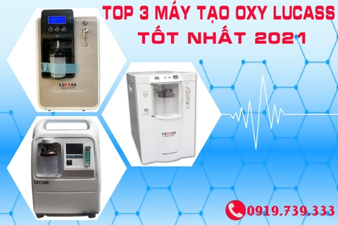 Top 3 máy tạo oxy lucass tốt nhất tại thị trường Việt Nam