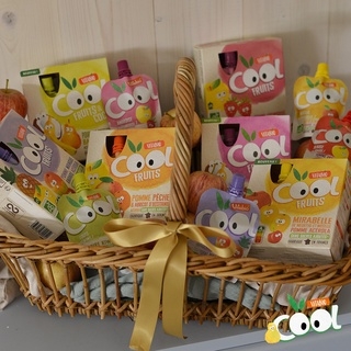 Trái cây nghiền hữu cơ Vitabio Cool dạng túi cho bé từ 6 tháng