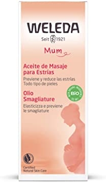 Dầu maxtra hữu cơ Weleda 100ml chống và mờ vết rạng cho mẹ bầu