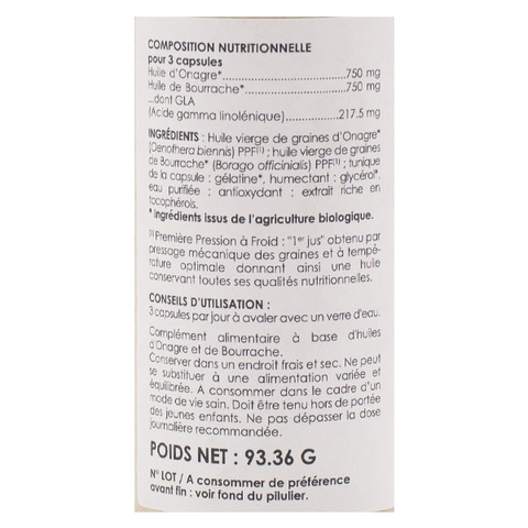 Tinh dầu Hoa anh thảo / Lưu ly Phytoceutic hữu cơ ép lần 1