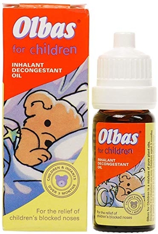 Tinh Dầu Olbas Trị Ngạt Mũi Cho Bé nội địa Anh loại 10ml