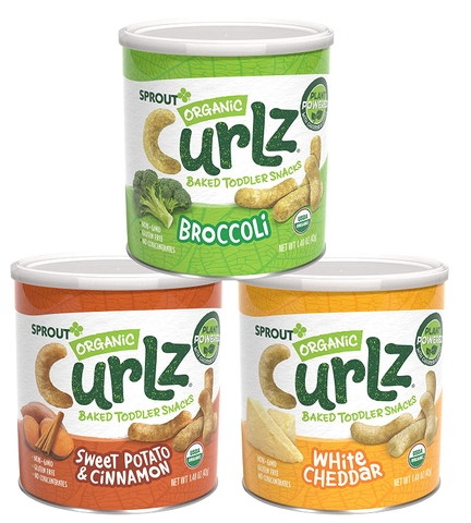 Bánh Ăn Dặm Hữu Cơ Sprout Organic Curlz