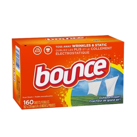 Giấy thơm quần áo Bounce hộp 160 tờ