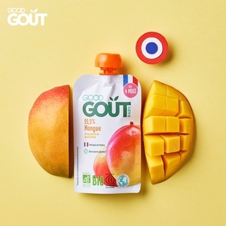 Trái cây nghiền Hữu cơ Good Gout cho bé từ 4, 6 tháng tuổi (85g)