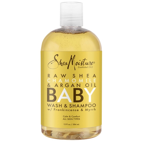 Sữa tắm gội toàn thân Organic Shea Moisture baby 384ml