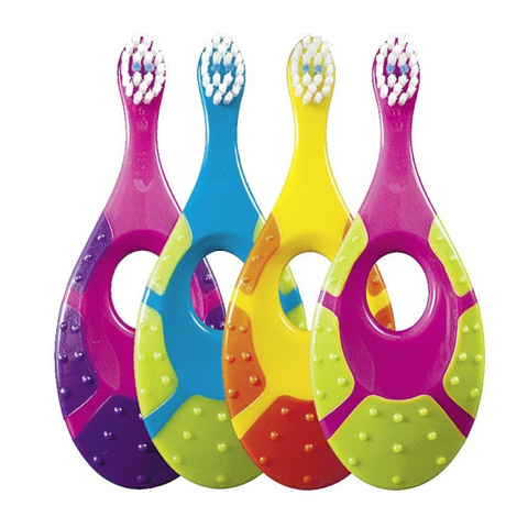 Bàn chải đánh răng Jordan cho bé từ 0-2 tuổi