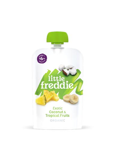 Túi ăn dặm hoa quả nghiền Little Freddie cho bé từ 6 tháng