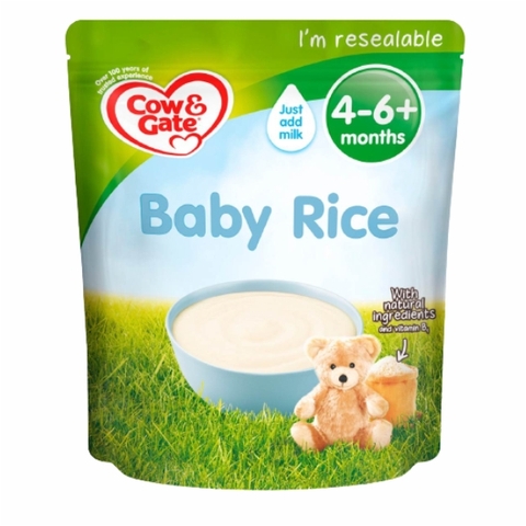 Bột ăn dặm Cow&Gate cho bé 4 tháng 125g