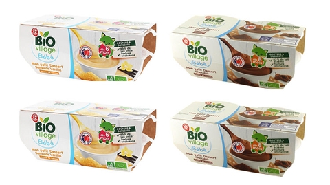 Váng sữa Bio Village BeBe cho bé từ 6 tháng