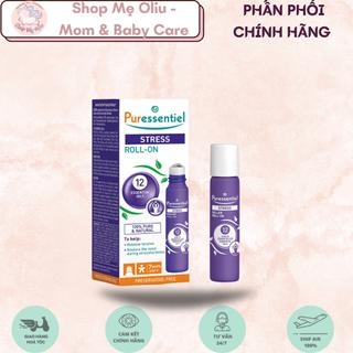 Lăn giảm stress, căng thẳng, giúp thư giãn Puressentiel Stress Essential Oils Roll-On 5ml