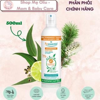 Xịt kháng khuẩn Puressentiel Purifying Air Spray làm sạch không khí 41 tinh dầu, loại bỏ 99,9% vi khuẩn và vi rút