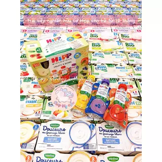 Trái cây nghiền hữu cơ Hipp dành cho bé từ 12 tháng 120ml