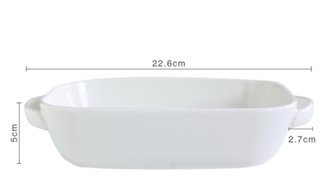 Khay gốm sứ chịu được nhiệt độ cao