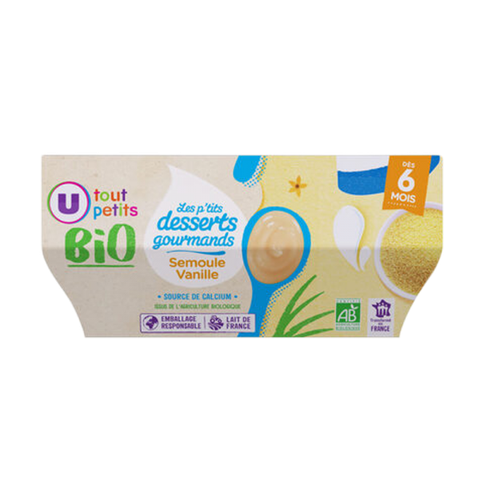 Váng sữa hữu cơ Tout Petits cho bé từ 6 tháng tuổi