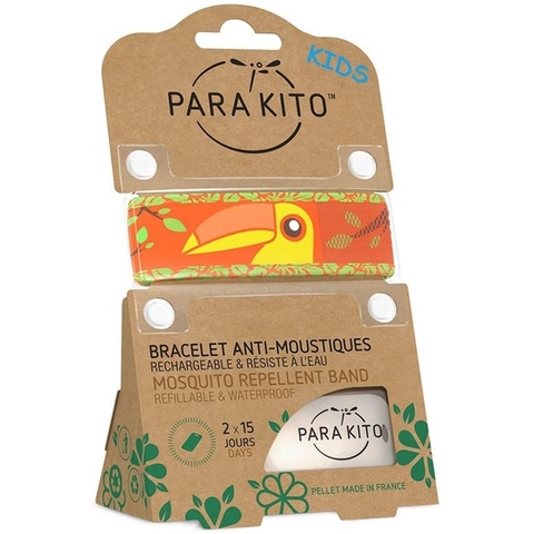 Vòng đeo tránh muỗi / viên sáp Parakito cho bé từ 3 tuổi