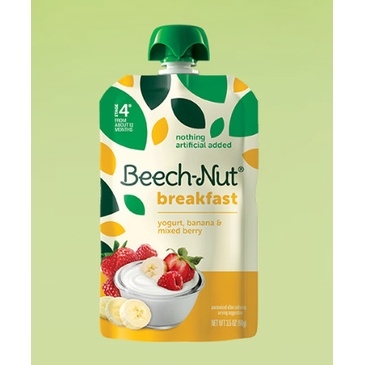Sữa chua Beech Nut cho bé từ 12 tháng tuổi