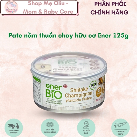 Pate nấm thuần chay Enerbio 125g