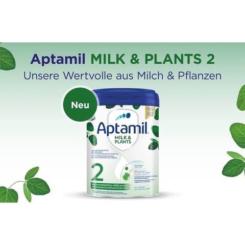 Sữa Aptamil kết hợp sữa và protein thực vật MẪU MỚI số 1, 2, 3 800g