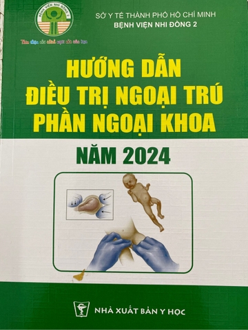 Sách Hướng dẫn điều trị ngoại trú phần ngoại khoa