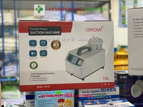 Máy hút dịch 1 bình OROMI SS-6A 15L