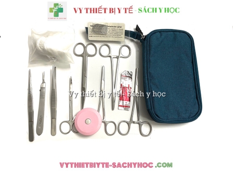 Bộ tiểu phẫu 12 món có túi đa năng thông minh (11 món +túi)