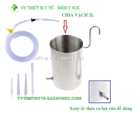 Bốc thụt INOX 1L HOẶC 2L