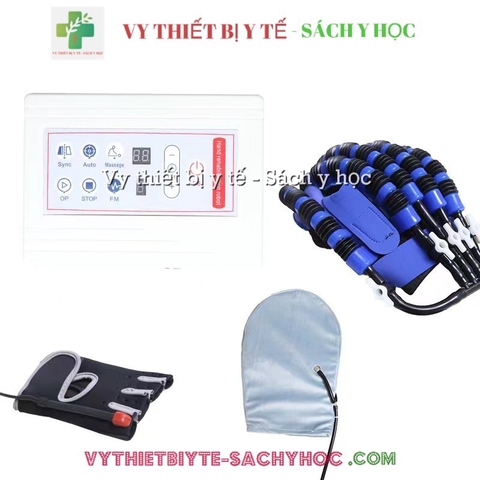 Thiết bị tập phục hồi chức năng các đầu ngón tay ( Phải - Trái) màu xanh hoặc cam