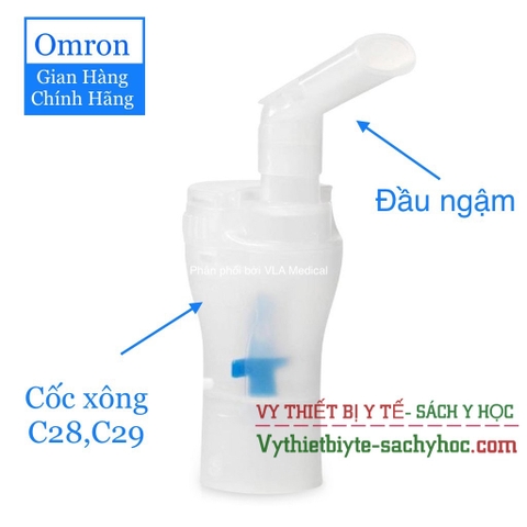 Cốc xông c28/ Cốc thuốc máy xông OMRON NE-C28, NE-C29