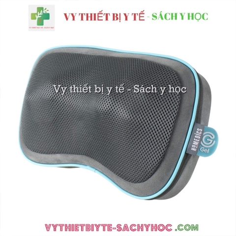 Gối massage shiatsu 3D cao cấp công nghệ GEL – Pin sạc HoMedics GST-550HRC-EU