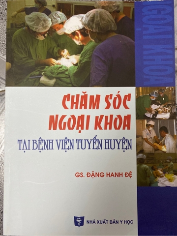 Sách Chăm sóc ngoại khoa tại bệnh viện tuyến huyện