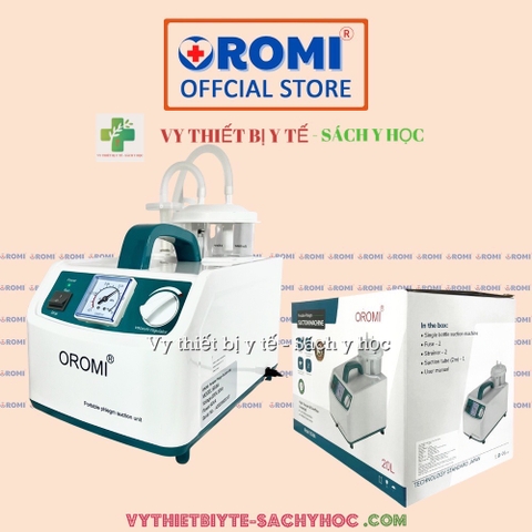 Máy hút dịch 1 bình OROMI SS-6A 20L - Bảo hành chính hãng 5 năm