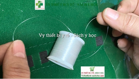 Chỉ Nylon khâu thực tập sinh viên Y ( sợi nhỏ).