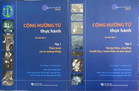 Sách cộng Hưởng Từ Thực Hành (Tập 1 +2) (cọc cước)