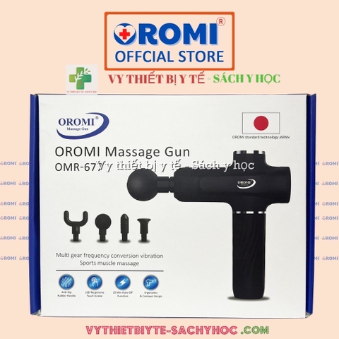 Máy Massage Cầm Tay Toàn Thân 6 Cấp Độ OROMI ORM-677