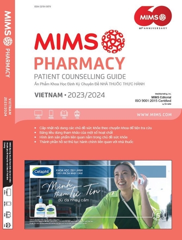 Sách - Mims Pharmacy 2024 Ấn phẩm khoa học định kỳ nhà thuốc thực hành