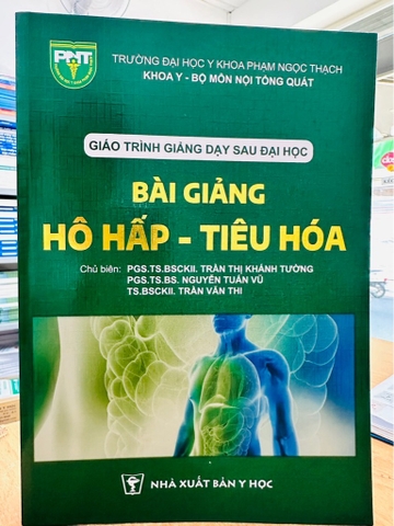 Sách - Bài giảng hô hấp - tiêu hoá