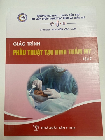 Sách Giáo trình phẫu thuật tạo hình thẩm mỹ tập 7