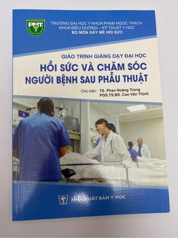 Sách - Hồi sức và chăm sóc người bệnh sau phẫu thuật