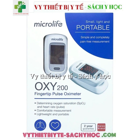 Máy Đo Nồng Độ Oxy Trong Máu - Microlife Oxy 200