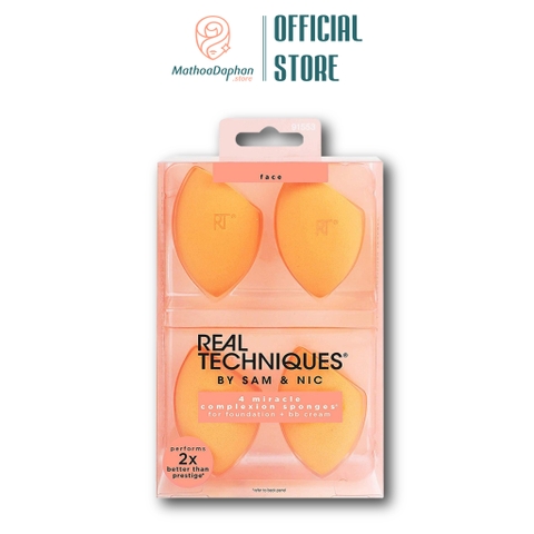 Set 4 Bông Mút Tán Nền Miracle Complexion Sponge 4pcs