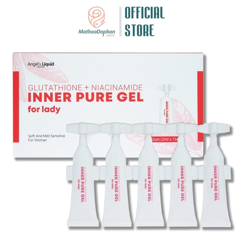 Tinh Chất Làm Hồng Và Se Khít Vùng Kín Angel's Liquid Glutathione + Niacinamide Inner Pure Gel 3 Set (2ml*15) - 1 set