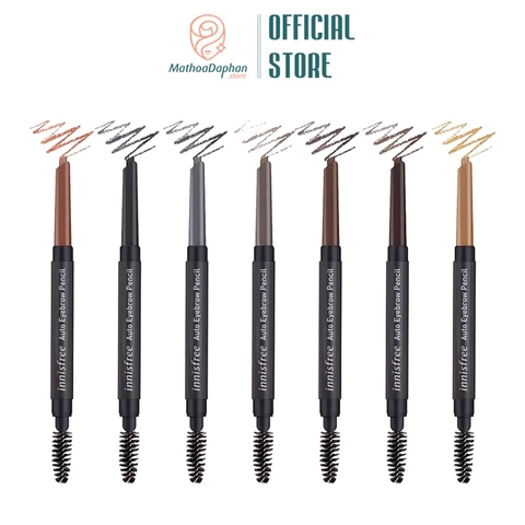 Chì Mày Innisfree Auto Eyebrow Pencil (Vỏ Đen) #04